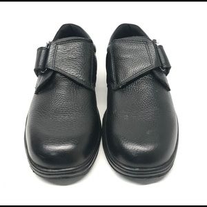 Orthofeet Black Leather Shoes Men’s 10.5 Narrow